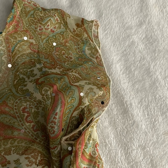 Hype Paisley Dress new with tag girls size 16 - Picture 7 of 9